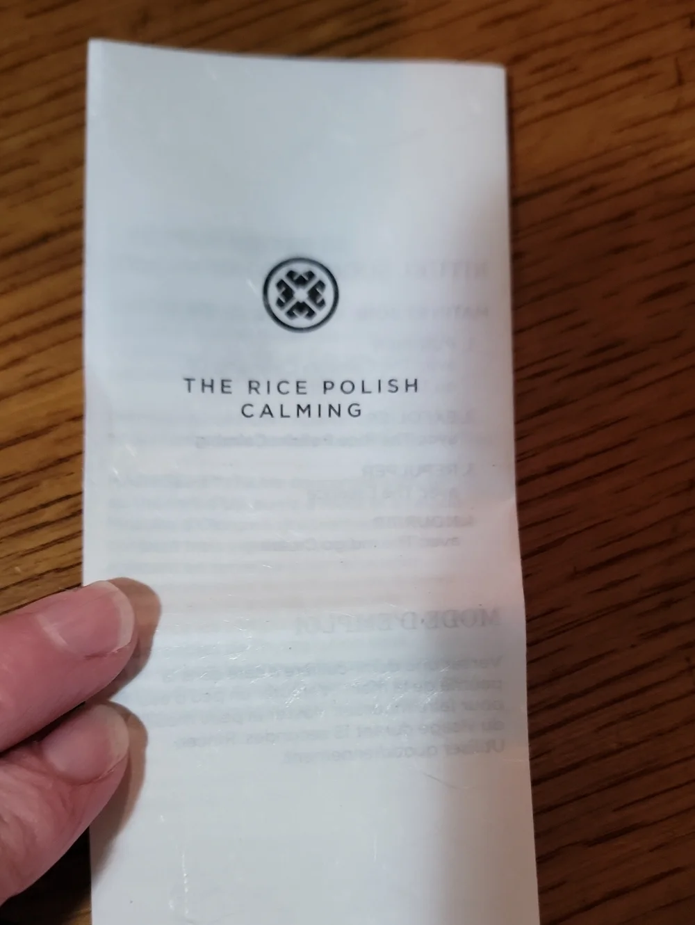 Tatcha The Rice Polish Calming - NIB New! 21 Oz